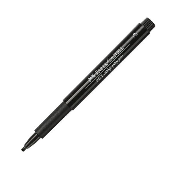 Faber - Castell PITT Kalligrafie Stift Zwart - 24Papershop