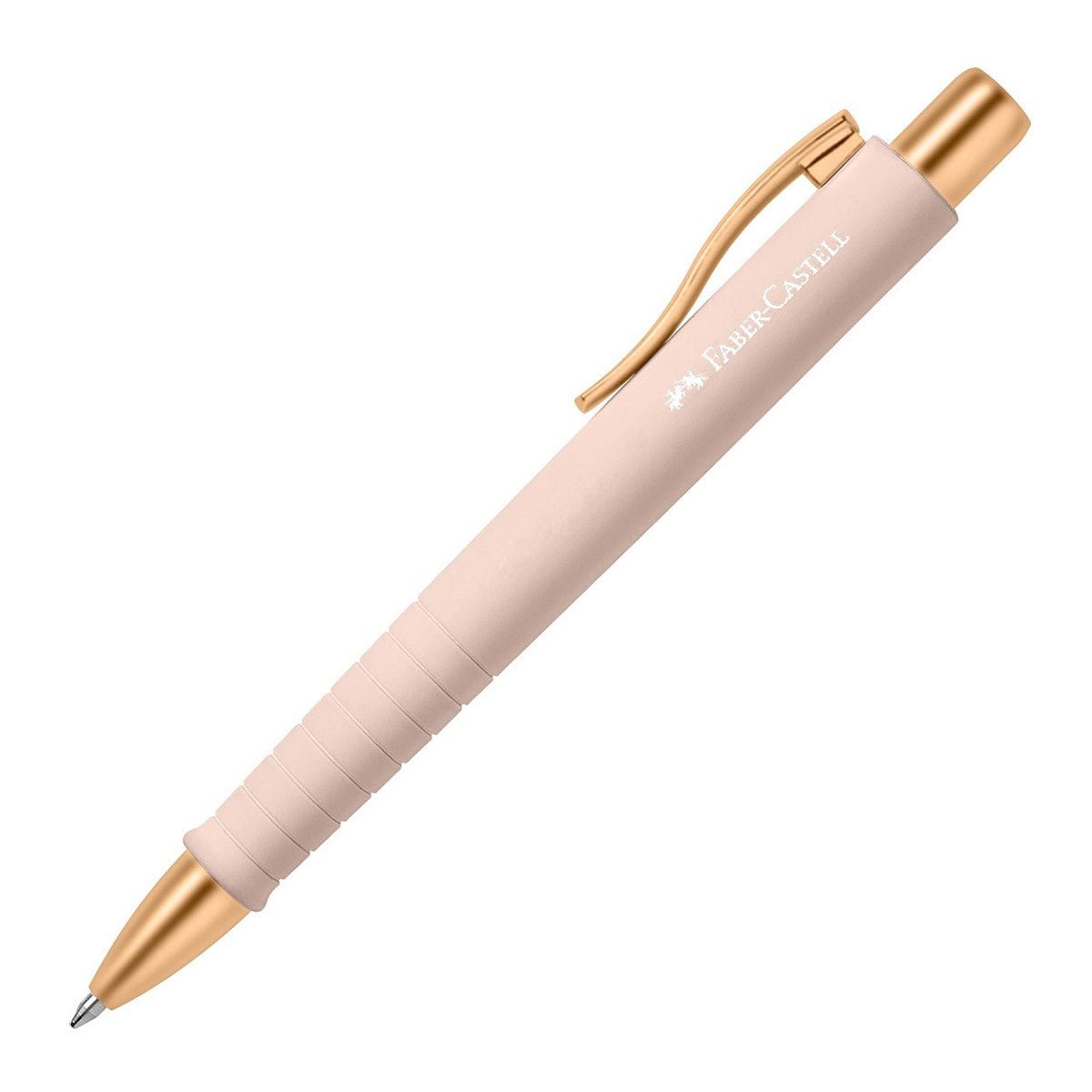 Faber - Castell Poly Ball XB Balpen Pale Rose - 24Papershop