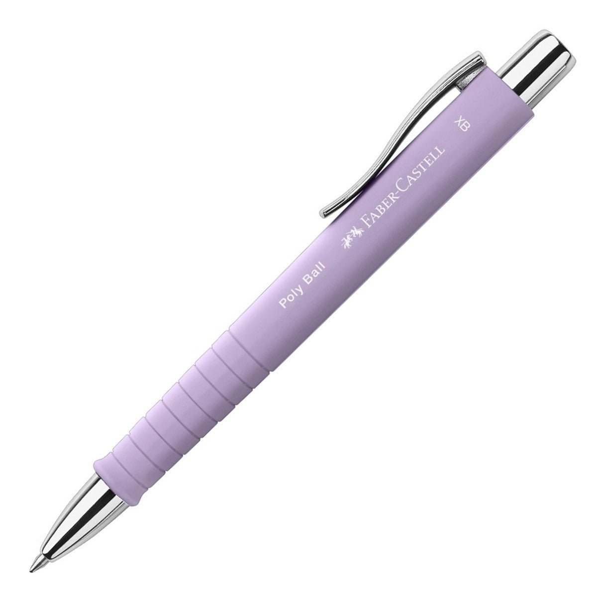 Faber - Castell Poly Ball XB Balpen Sweet Lilac - 24Papershop