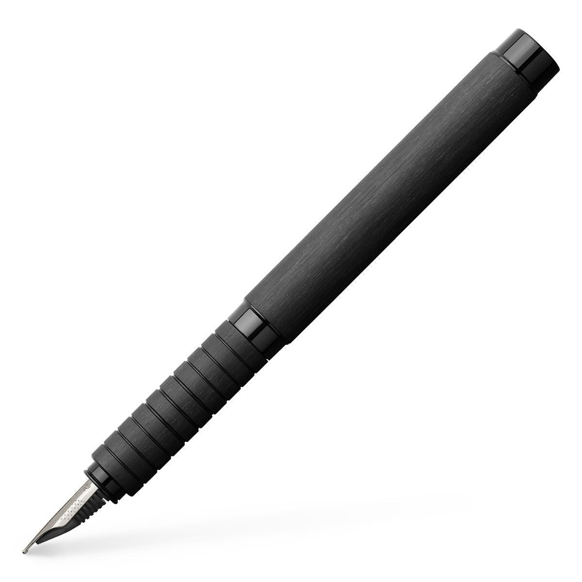 Faber - Castell Vulpen Essentio - Aluminium Black - Bold - 24Papershop