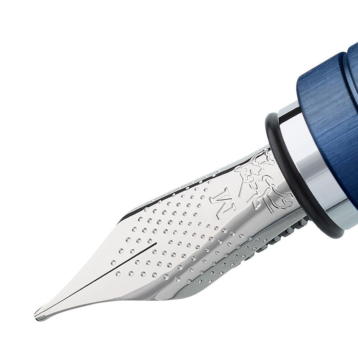 Faber - Castell Vulpen Essentio - Aluminium Blue - Bold - 24Papershop