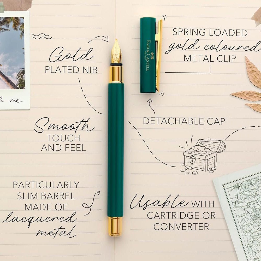 Faber - Castell Vulpen Neo Slim - Rainforest Extra Fine - 24Papershop