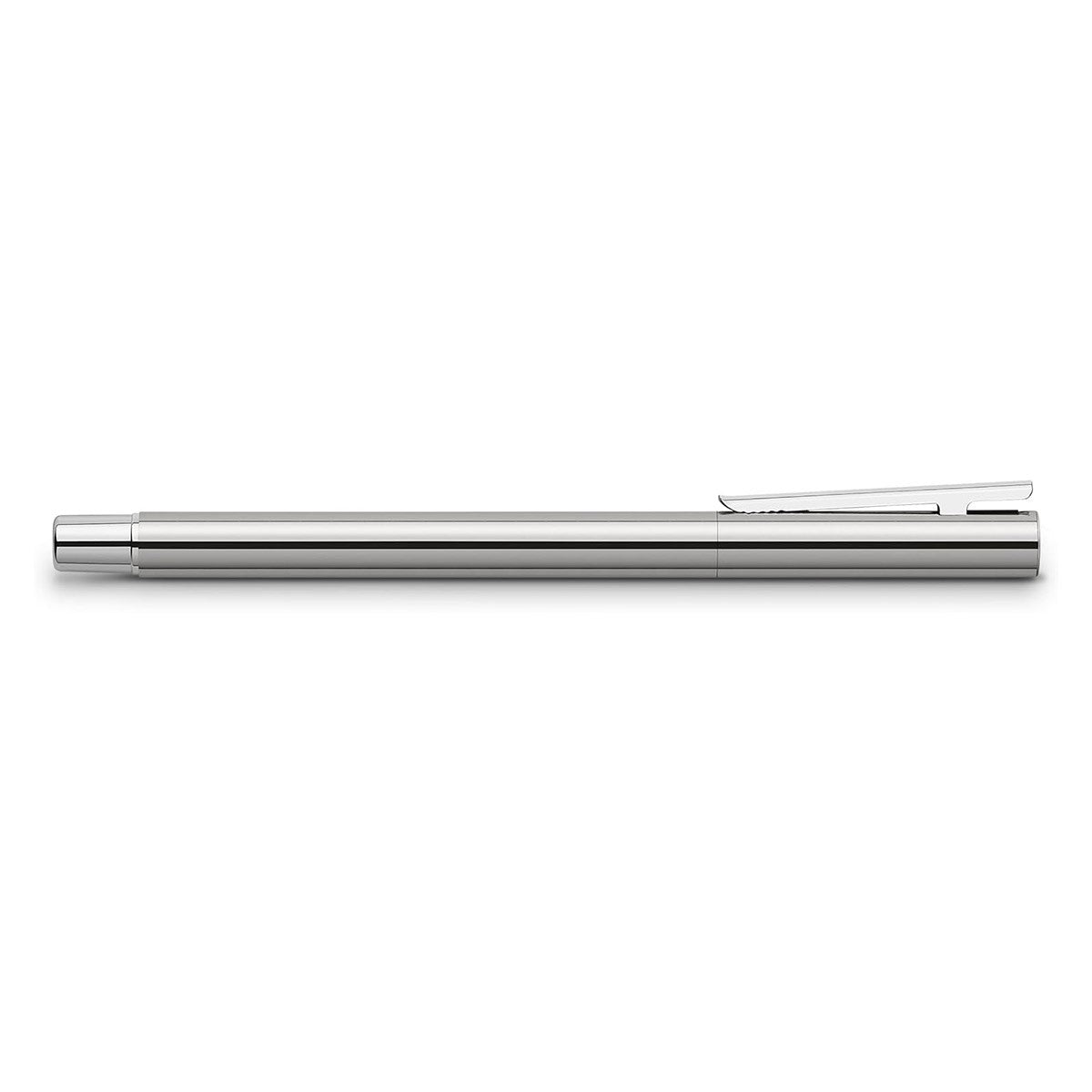 Faber - Castell Vulpen Neo Slim - Stainless Steel Shiny Bold - 24Papershop