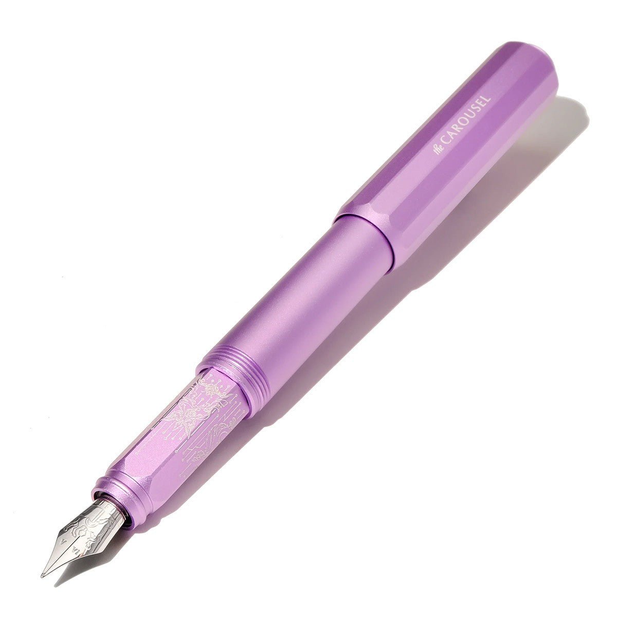 Ferris Wheel Press Aluminum Carousel Fountain Pen - Aurorealis [Fine] - 24Papershop