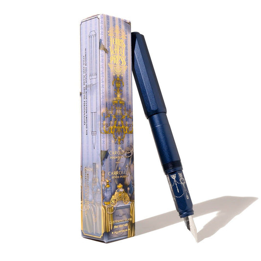 Ferris Wheel Press Aluminum Carousel Fountain Pen - Glistening Glass - Fine - 24Papershop