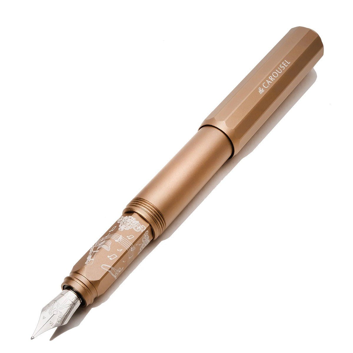 Ferris Wheel Press Aluminum Carousel Fountain Pen - Terracotta Canyon - Medium - 24Papershop