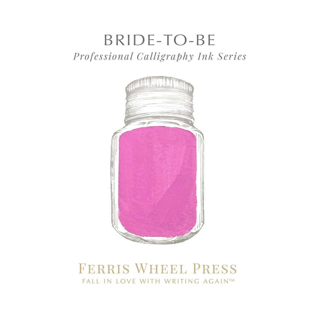 Ferris Wheel Press Calligraphy Inkt 28ml - Bride To Be - 24Papershop