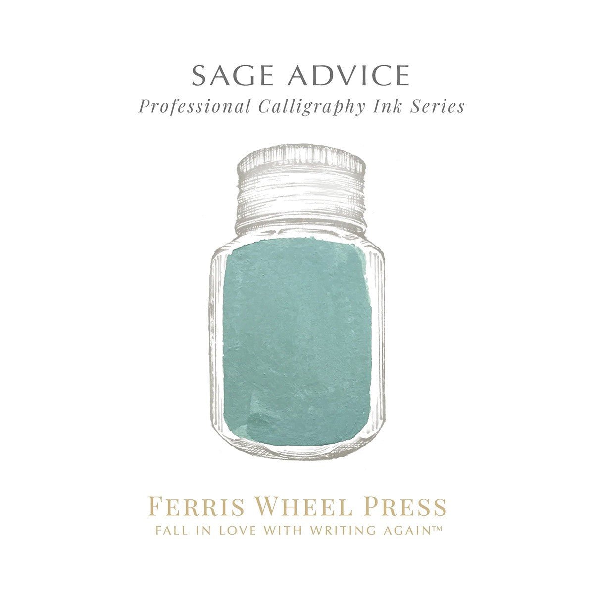 Ferris Wheel Press Calligraphy Inkt 28ml - Sage Advice - 24Papershop