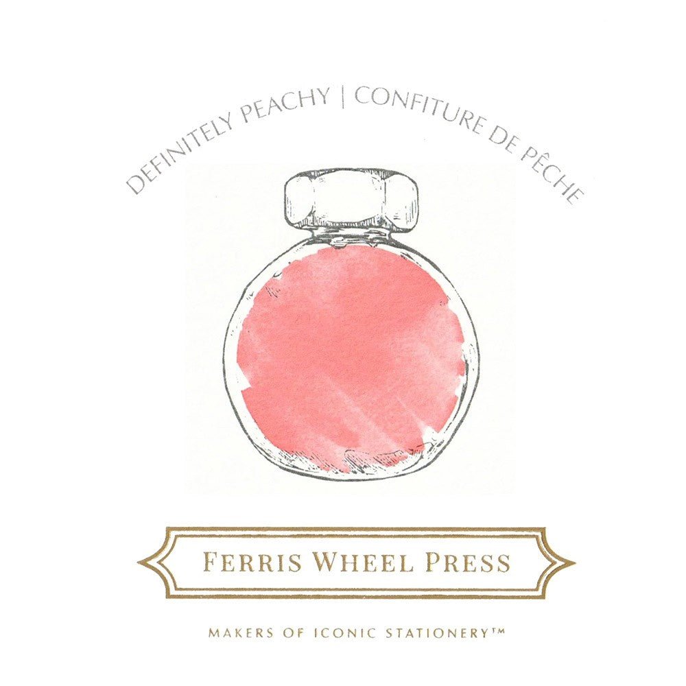 Ferris Wheel Press Ink Set van 3 - The Life is Peachy Robinia Collection - 24Papershop