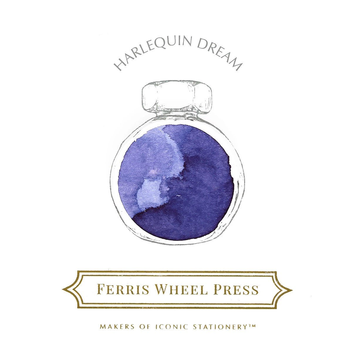 Ferris Wheel Press Ink Set van 3 - The Midnight Masquerade - 24Papershop