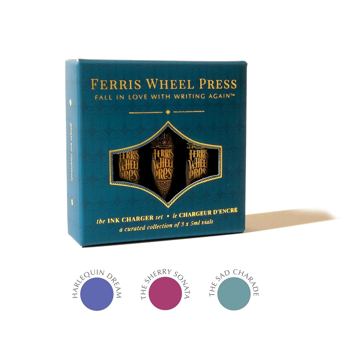 Ferris Wheel Press Ink Set van 3 - The Midnight Masquerade - 24Papershop