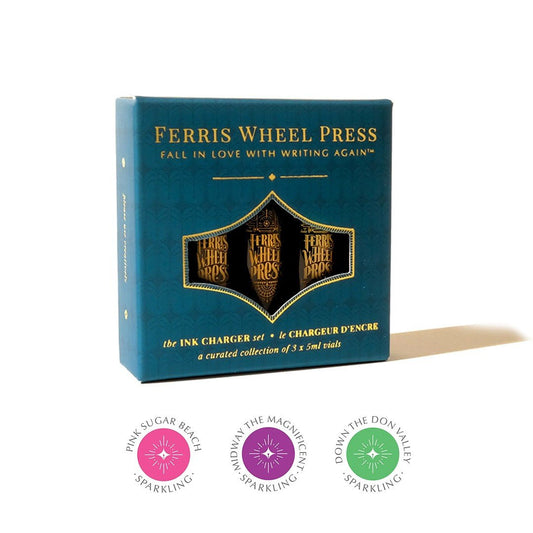 Ferris Wheel Press Ink Set van 3 - The Sugar Beach Collection - 24Papershop