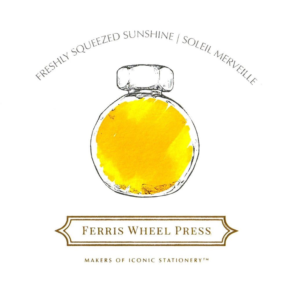 Ferris Wheel Press Inkt 38ml - Freshly Squeezed Sunshine - 24Papershop