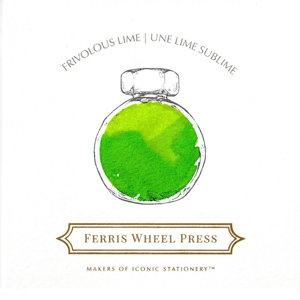 Ferris Wheel Press Inkt 38ml - Frivolous Lime - 24Papershop