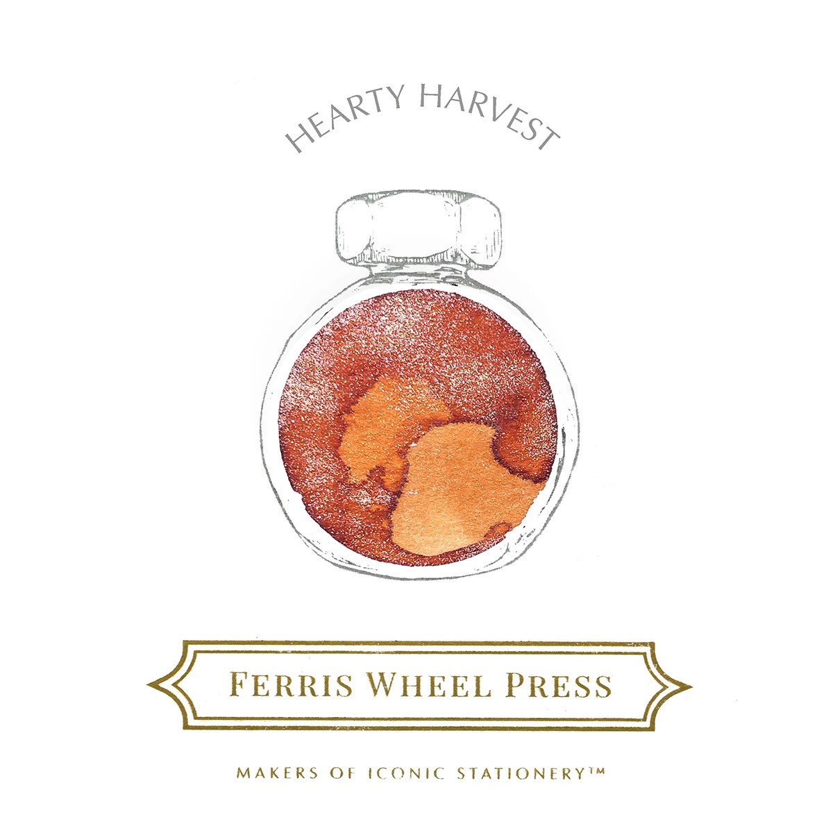 Ferris Wheel Press Inkt 38ml - Hearty Harvest - 24Papershop