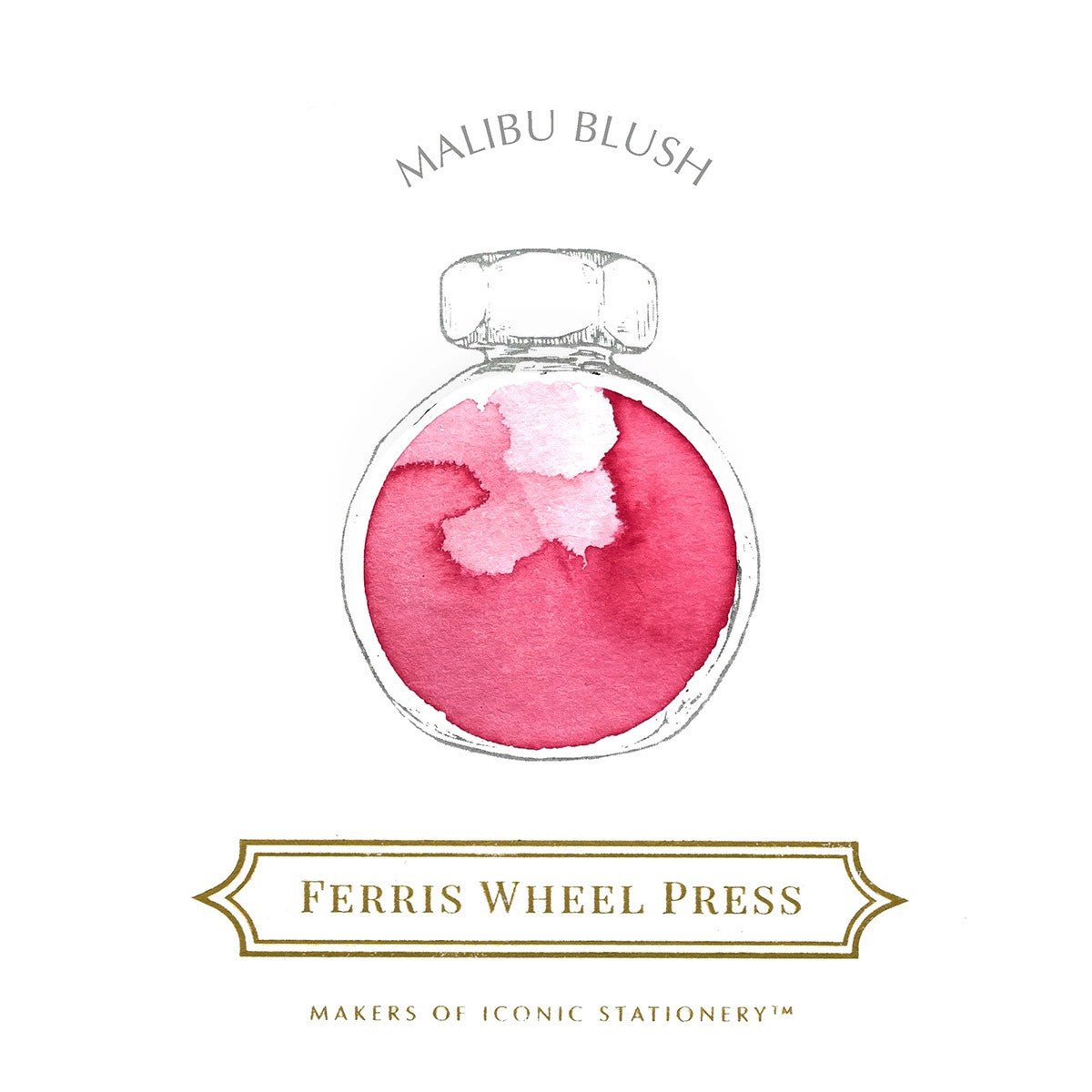 Ferris Wheel Press Inkt 38ml - Malibu Blush - 24Papershop