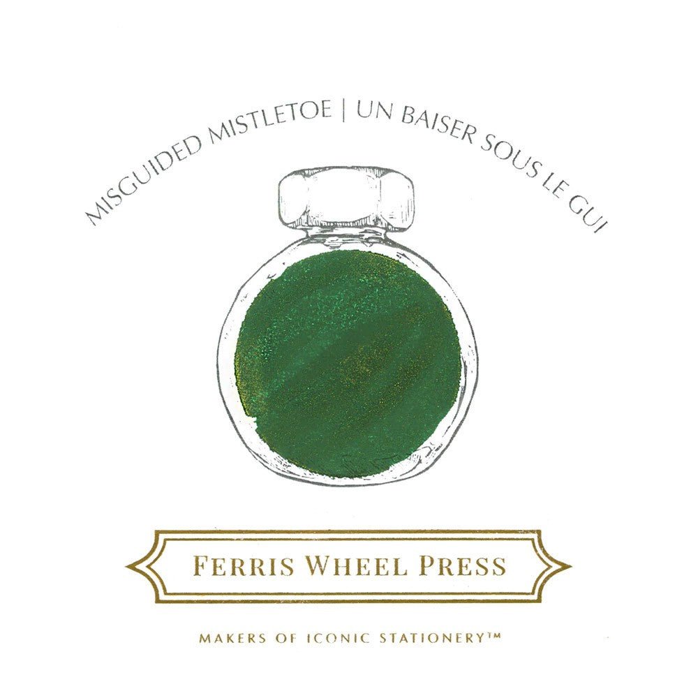 Ferris Wheel Press Inkt 38ml - Misguided Mistletoe - 24Papershop