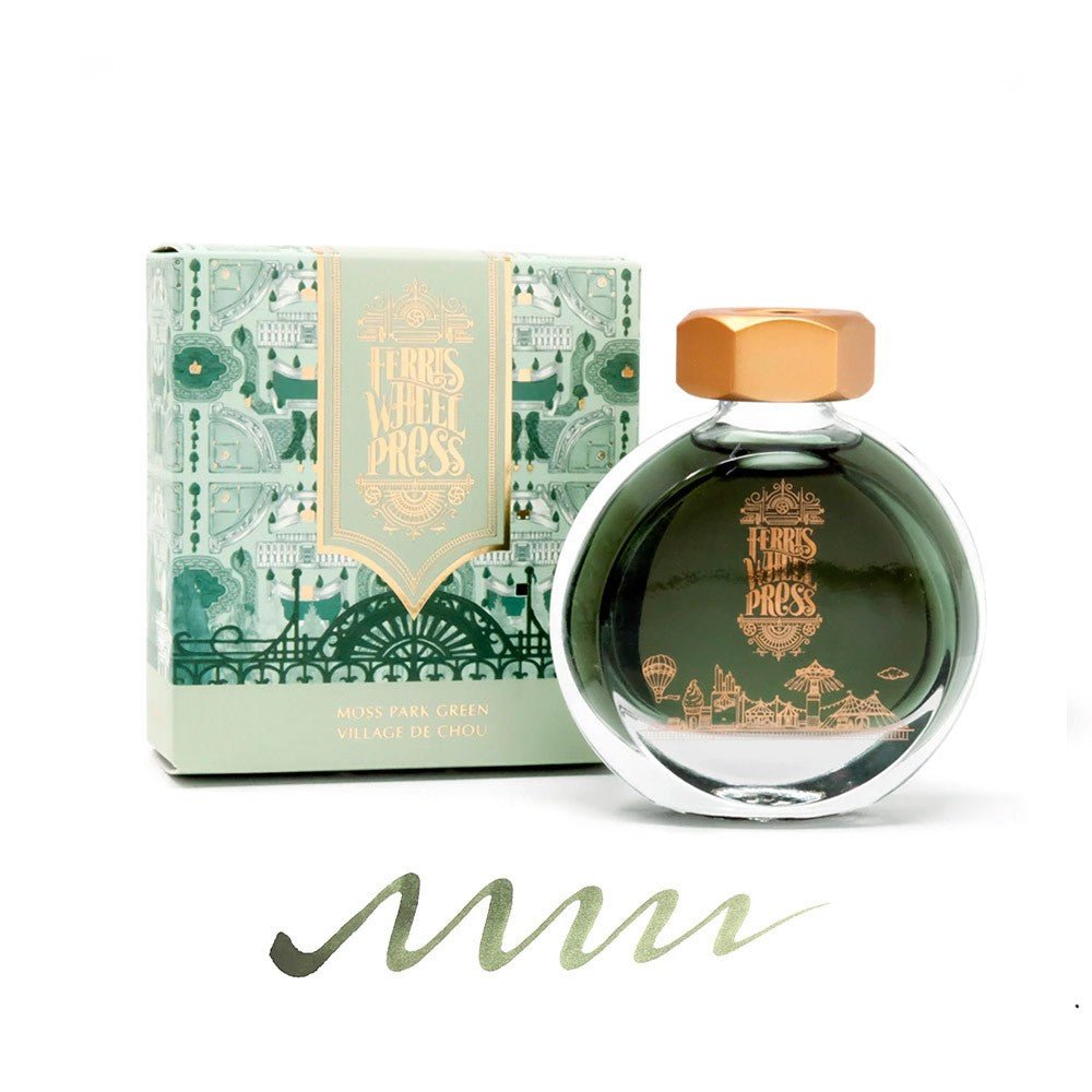 Ferris Wheel Press Inkt 38ml - Moss Park Green - 24Papershop