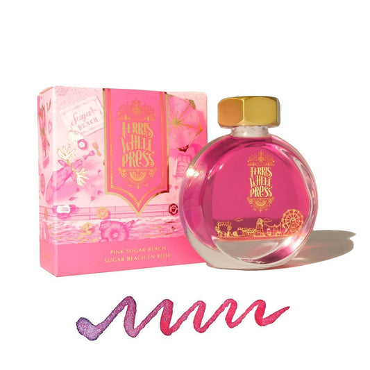 Ferris Wheel Press Inkt 38ml - Pink Sugar Beach - 24Papershop