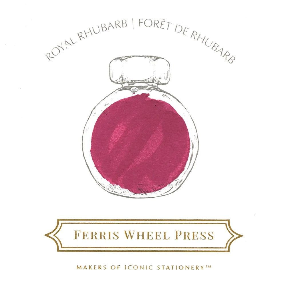 Ferris Wheel Press Inkt 38ml - Royal Rhubarb - 24Papershop