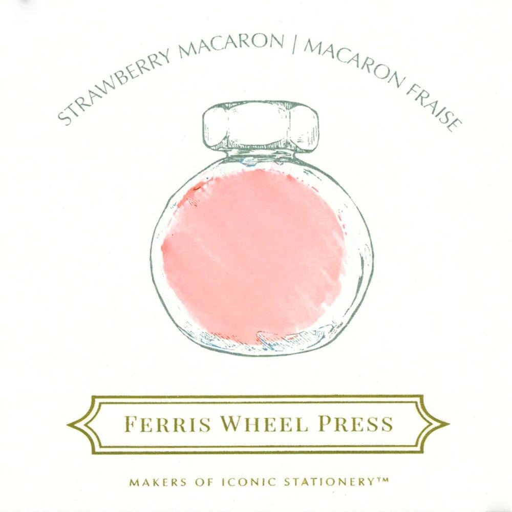 Ferris Wheel Press Inkt 38ml - Strawberry Macaron - 24Papershop