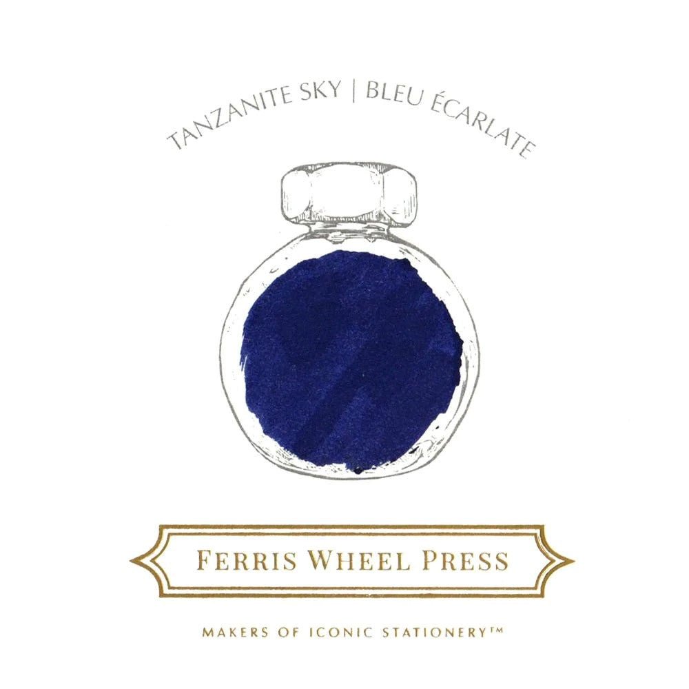 Ferris Wheel Press Inkt 38ml - Tanzanite Sky - 24Papershop