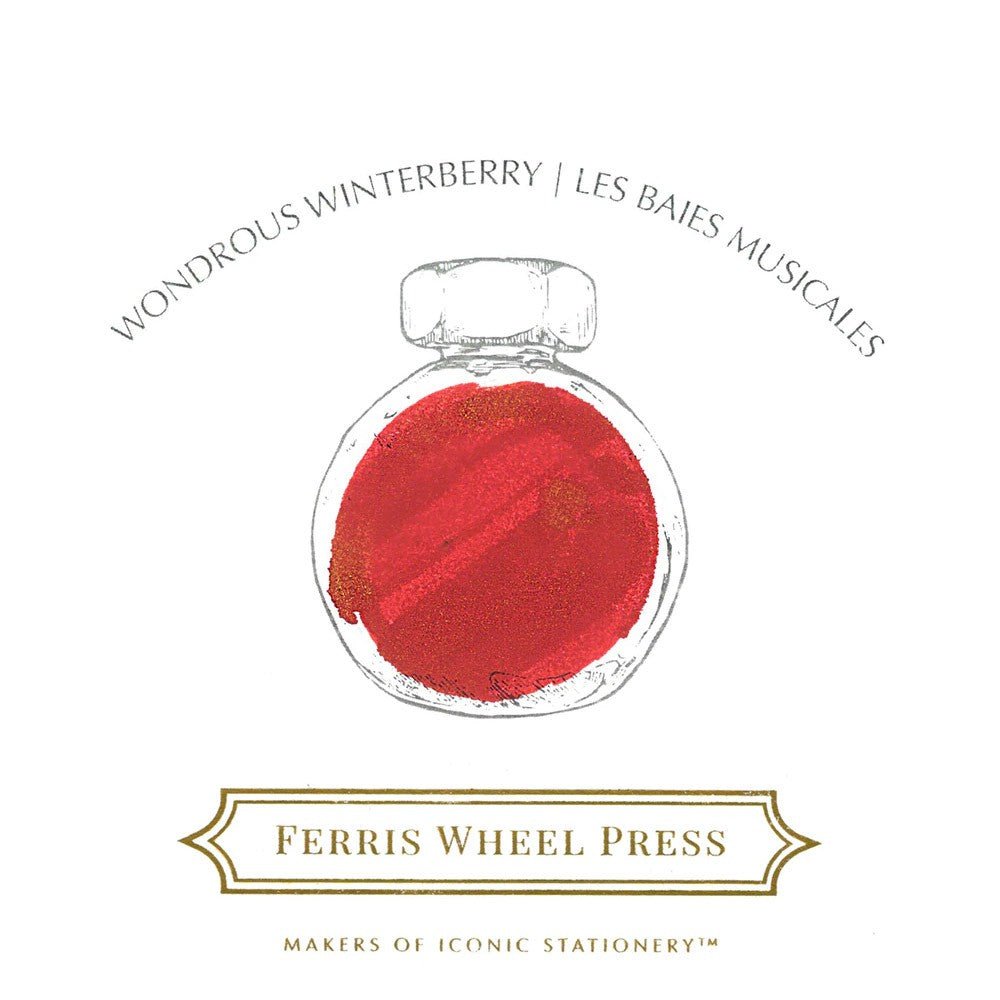 Ferris Wheel Press Inkt 38ml - Wondrous Winterberry - 24Papershop