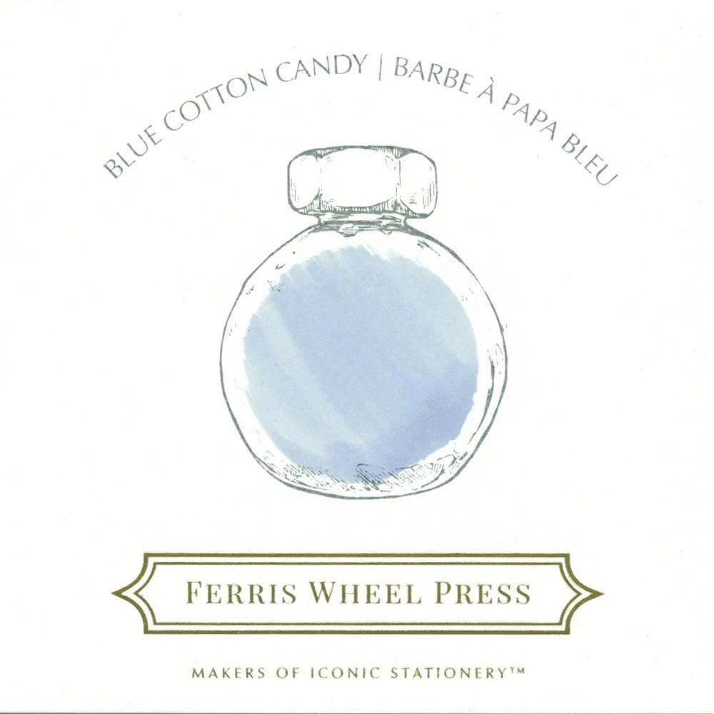 Ferris Wheel Press Inkt 85ml - Blue Cotton Candy - 24Papershop