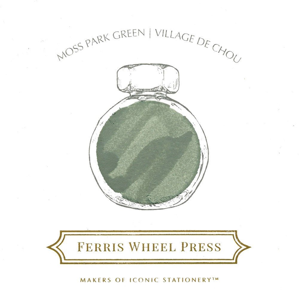 Ferris Wheel Press Inkt 85ml - Moss Park Green - 24Papershop