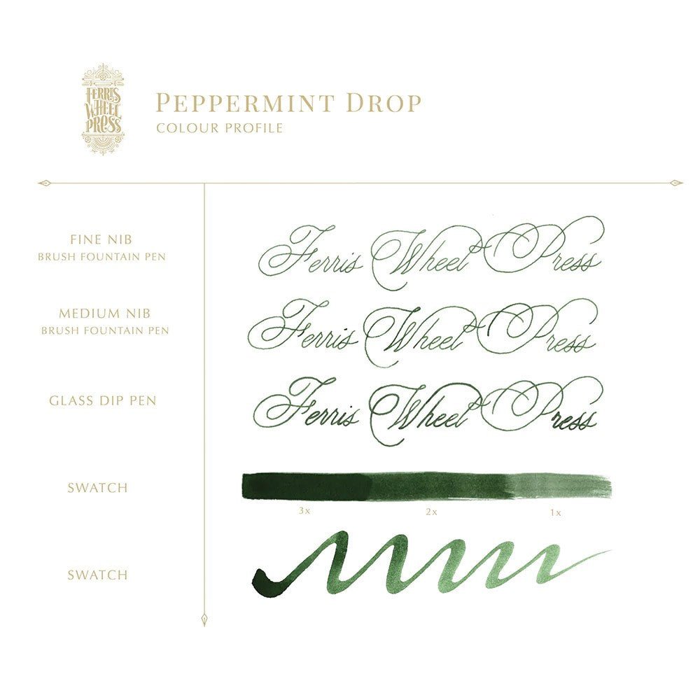 Ferris Wheel Press Inkt 85ml - Peppermint Drop - 24Papershop