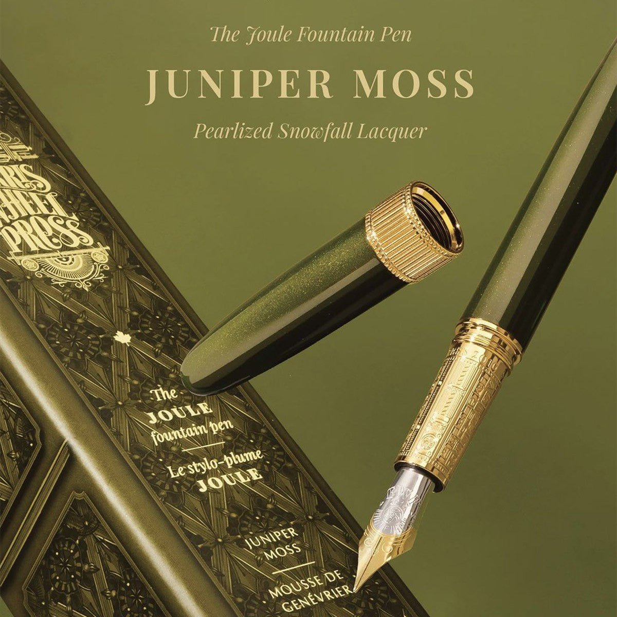 Ferris Wheel Press Joule Fountain Pen - Juniper Moss [Fine] - 24Papershop