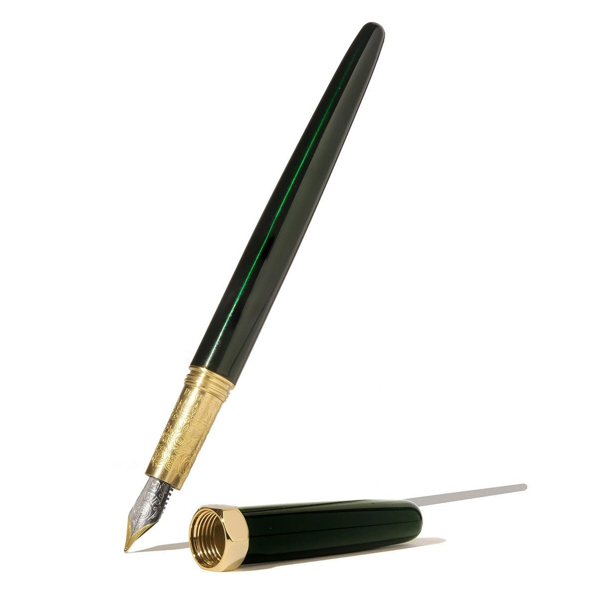 Ferris Wheel Press The Bijou Fountain Pen - Emerald Gardens - Medium - 24Papershop