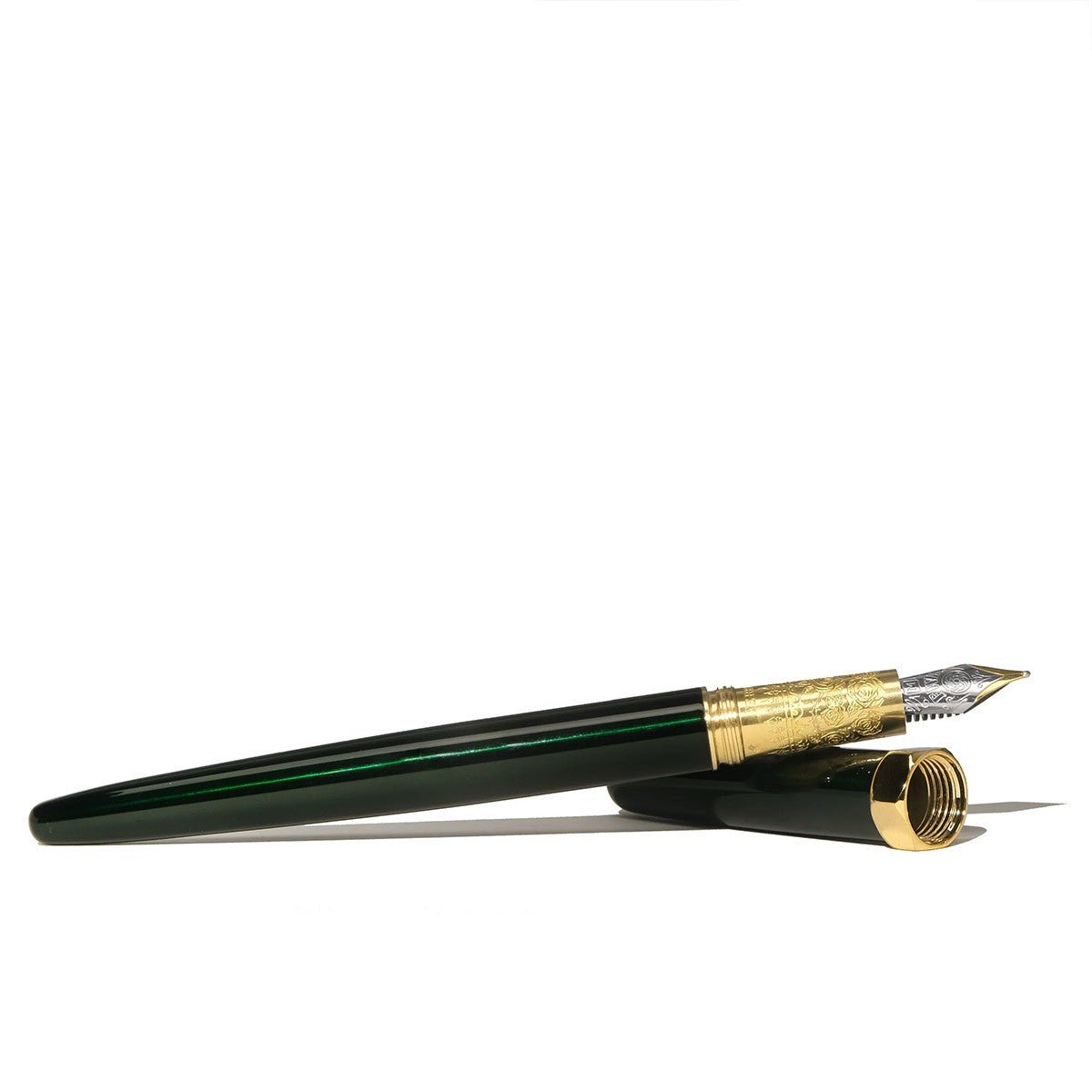 Ferris Wheel Press The Bijou Fountain Pen - Emerald Gardens - Medium - 24Papershop