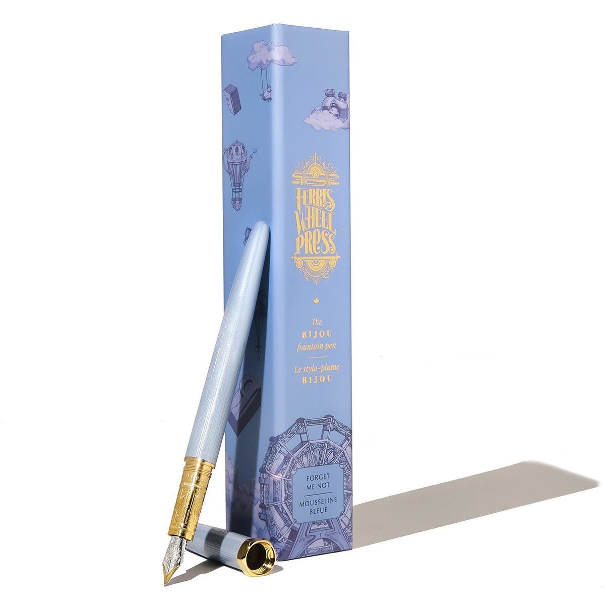 Ferris Wheel Press The Bijou Fountain Pen - Forget Me Not [Medium] - 24Papershop