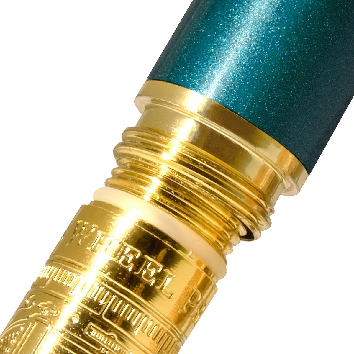 Ferris Wheel Press The Bijou Fountain Pen - Printmaker's Teal [Fine] - 24Papershop