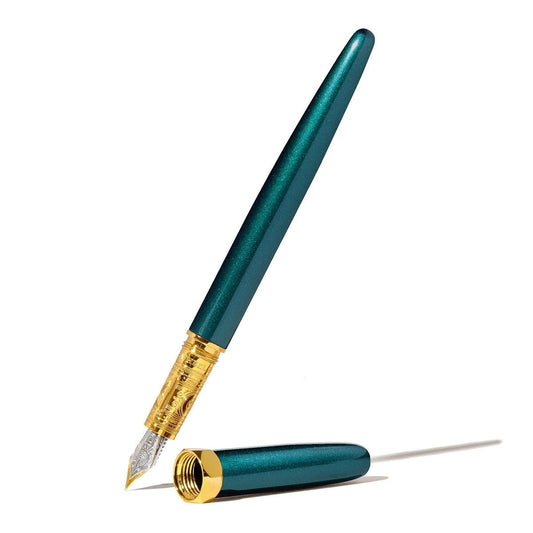 Ferris Wheel Press The Bijou Fountain Pen - Printmaker's Teal [Medium] - 24Papershop