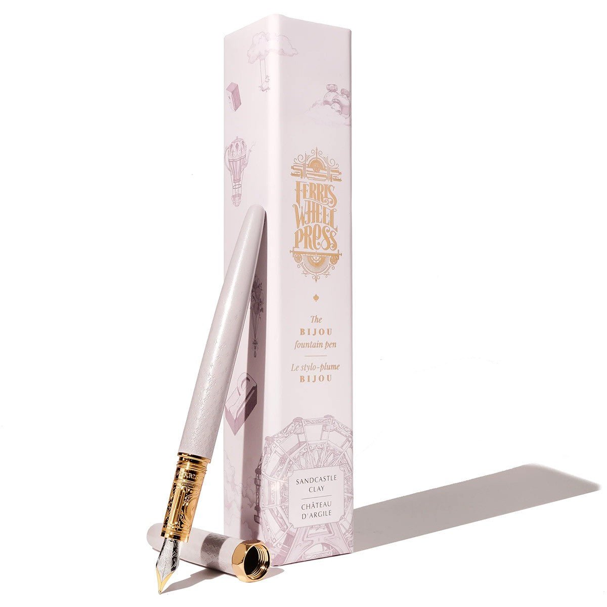 Ferris Wheel Press The Bijou Fountain Pen - Sandcastle Clay - Medium - 24Papershop