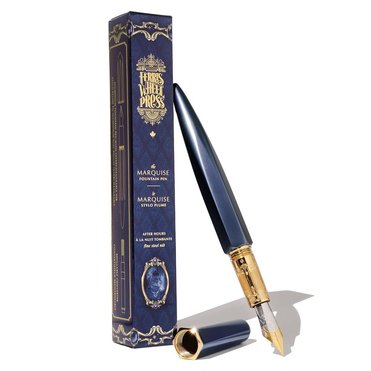 Ferris Wheel Press The Marquise Fountain Pen - After Hours - Fine - 24Papershop