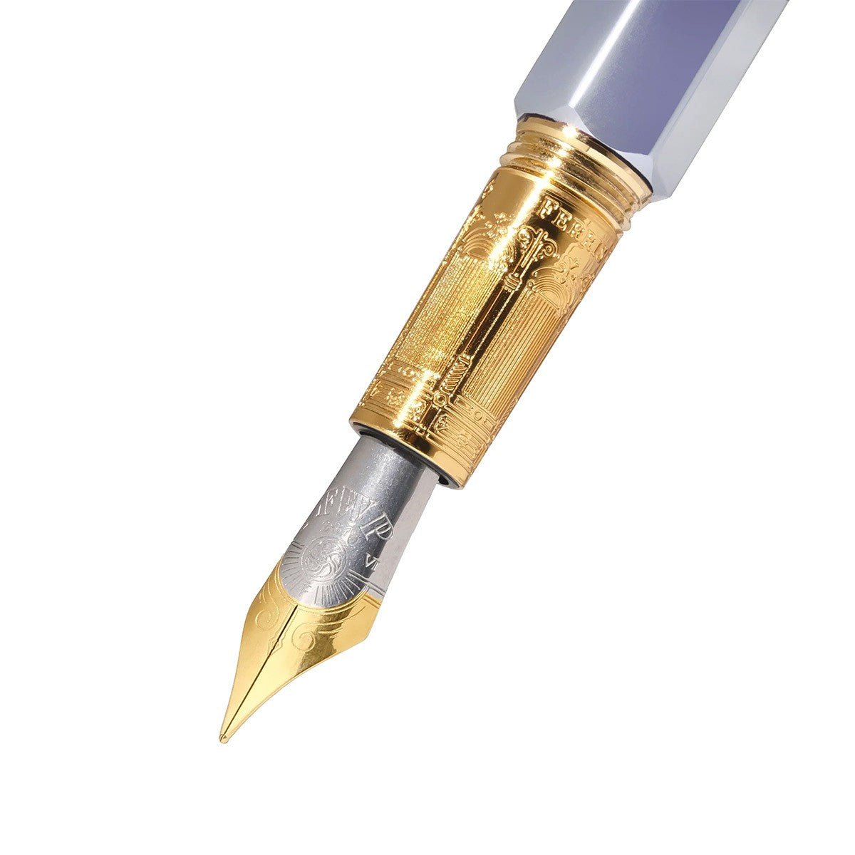 Ferris Wheel Press The Marquise Fountain Pen - Pearl Drop Blue - Fine - 24Papershop