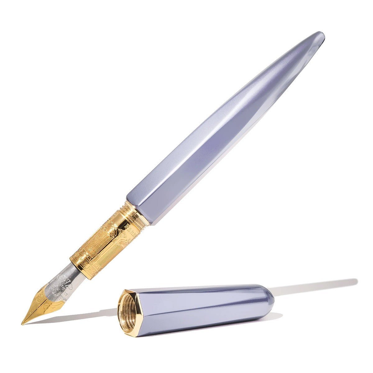 Ferris Wheel Press The Marquise Fountain Pen - Pearl Drop Blue - Fine - 24Papershop