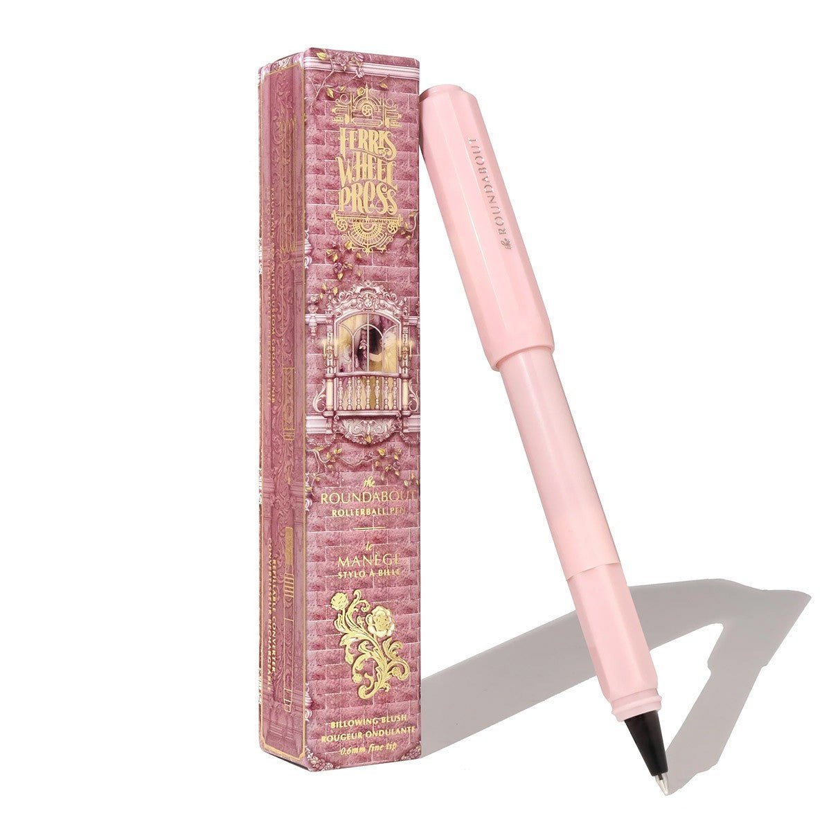 Ferris Wheel Press The Roundabout Rollerball Pen - Billowing Blush - 24Papershop