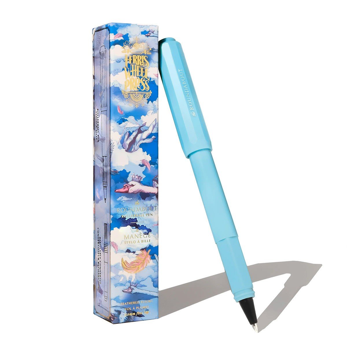 Ferris Wheel Press The Roundabout Rollerball Pen - Feathered Flight - 24Papershop