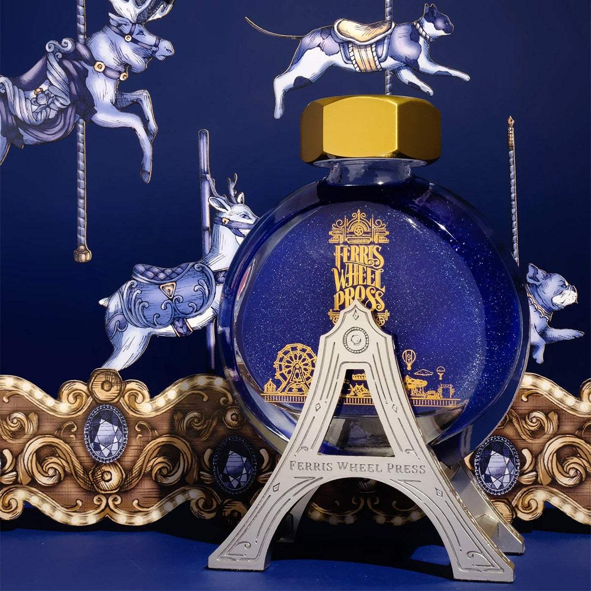 Ferris Wheel Press The Blue Legacy 38ml Ink Carriage - 24Papershop