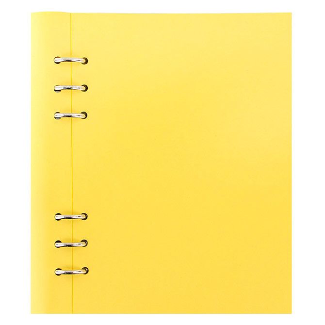 Filofax Clipbook A5 Classic Pastels - Lemon - 24Papershop