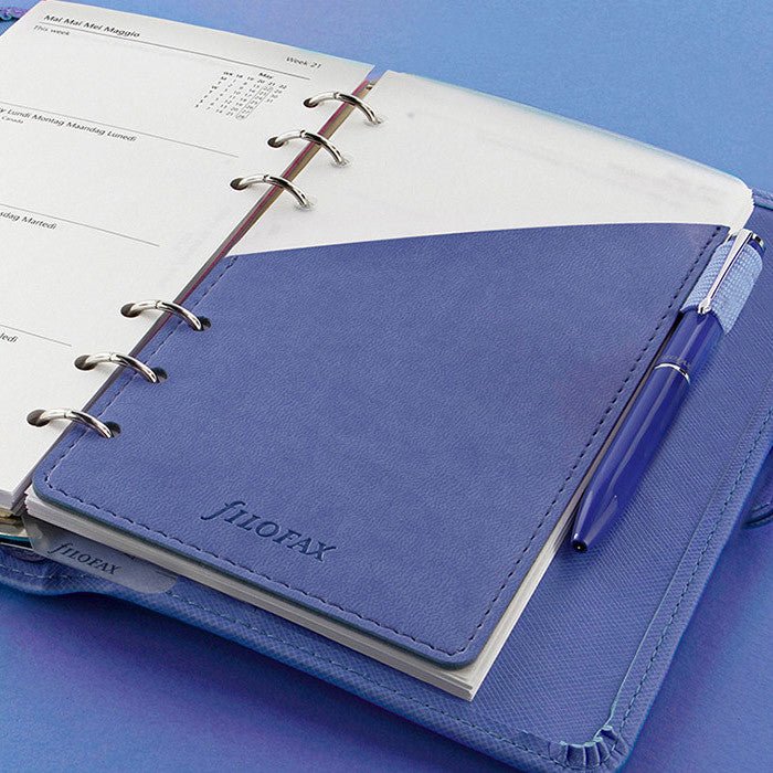 Filofax Clipbook & Organiser Penhouder A5 - Blauw - 24Papershop