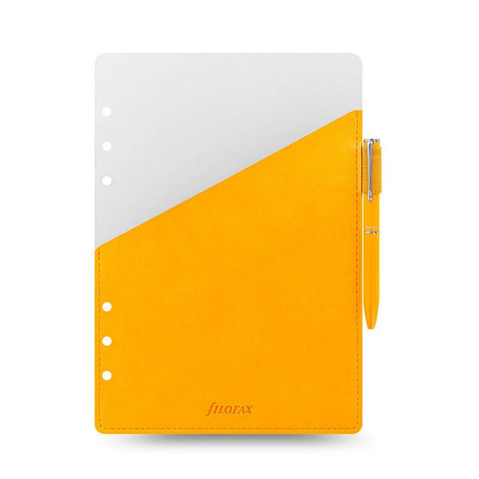 Filofax Clipbook & Organiser Penhouder A5 - Geel - 24Papershop