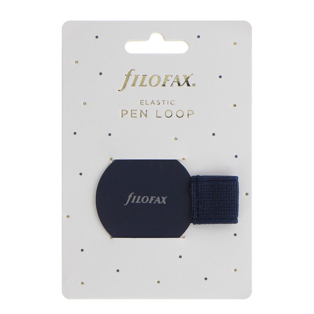 Filofax Elastic Pen Loop - Charcoal - 24Papershop