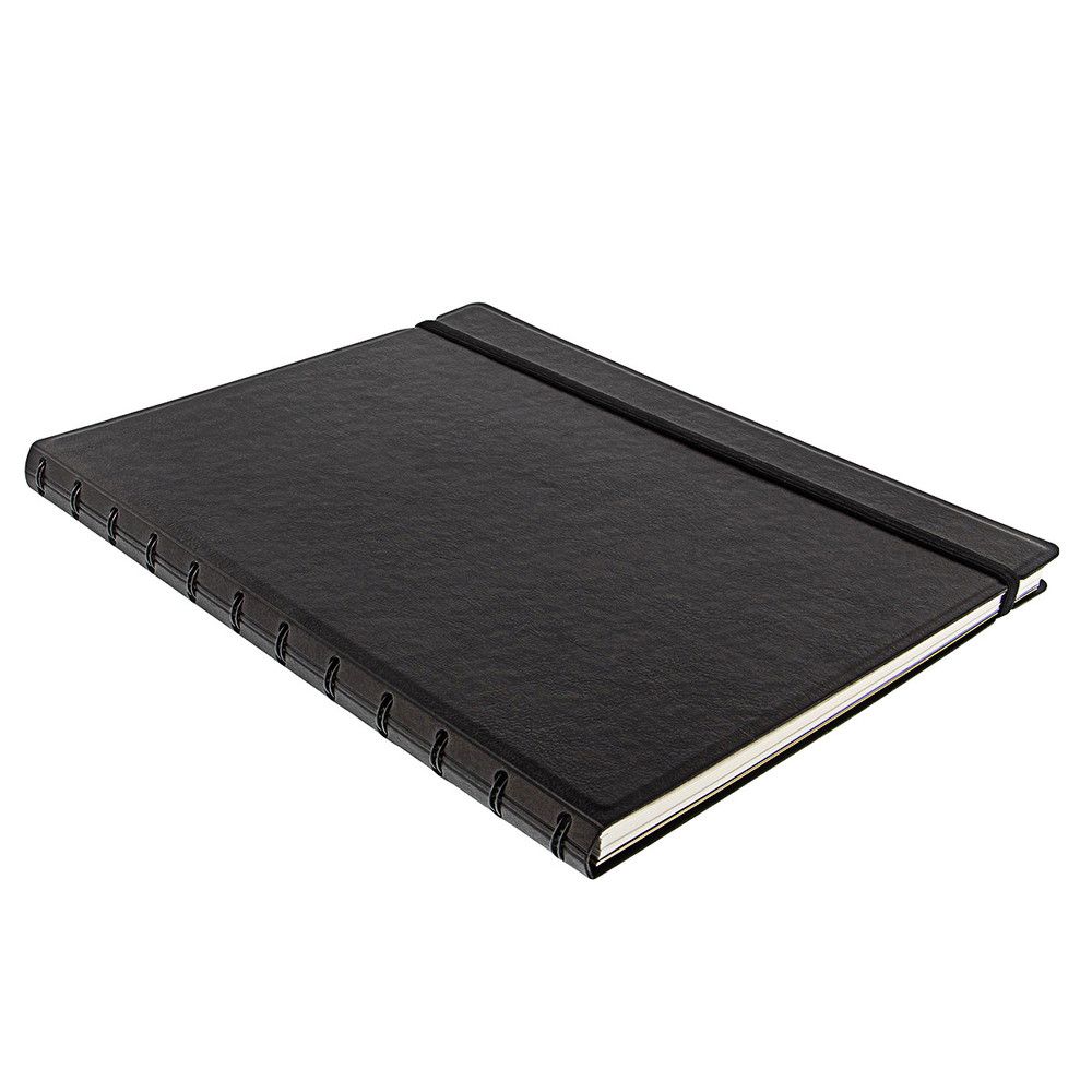 Filofax Hervulbare Notitieboek A4 Classic - Zwart - 24Papershop