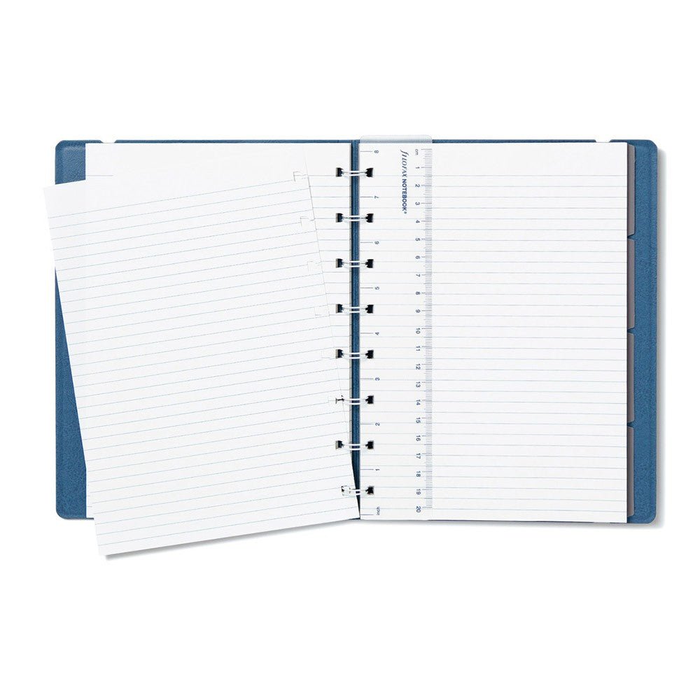 Filofax Hervulbare Notitieboek A5 - Bleu Acier - 24Papershop