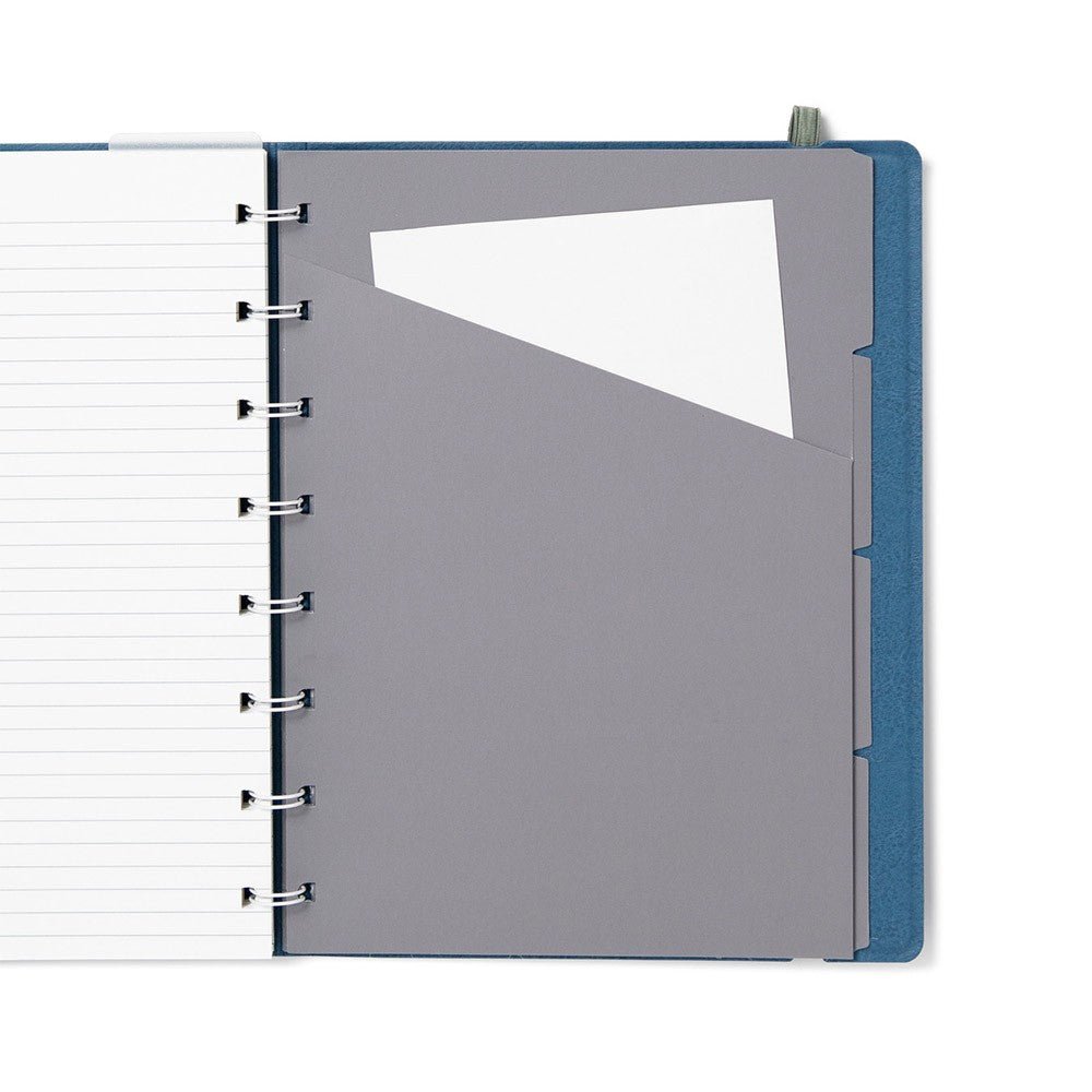 Filofax Hervulbare Notitieboek A5 - Bleu Acier - 24Papershop